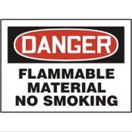 Accuform OSHA DANGER SAFETY SIGN FLAMMABLE MCHL060VS MCHL060VS
